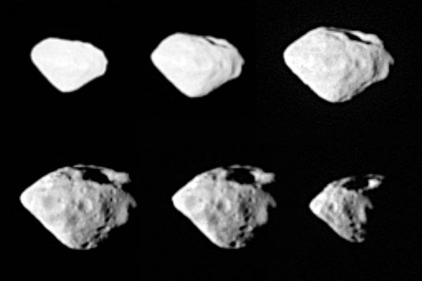 Asteroid Steins - multiple images